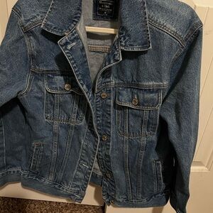 Abercrombie & Fitch Dark Blue Denim Jacket
